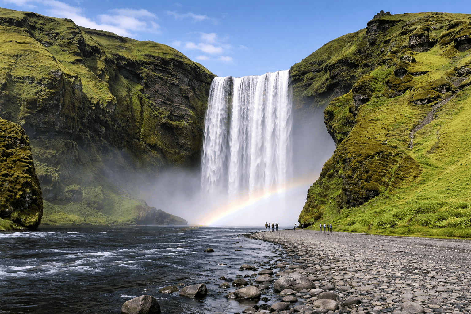 Cascade de Skogafoss